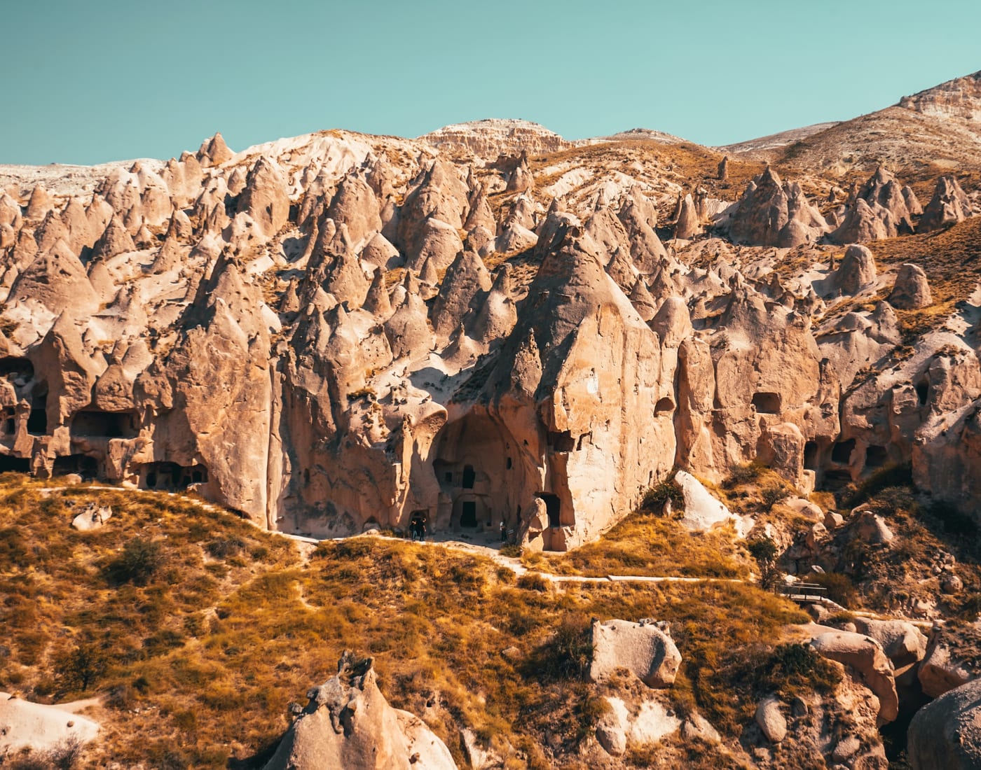The rock valleys of Cappadocia