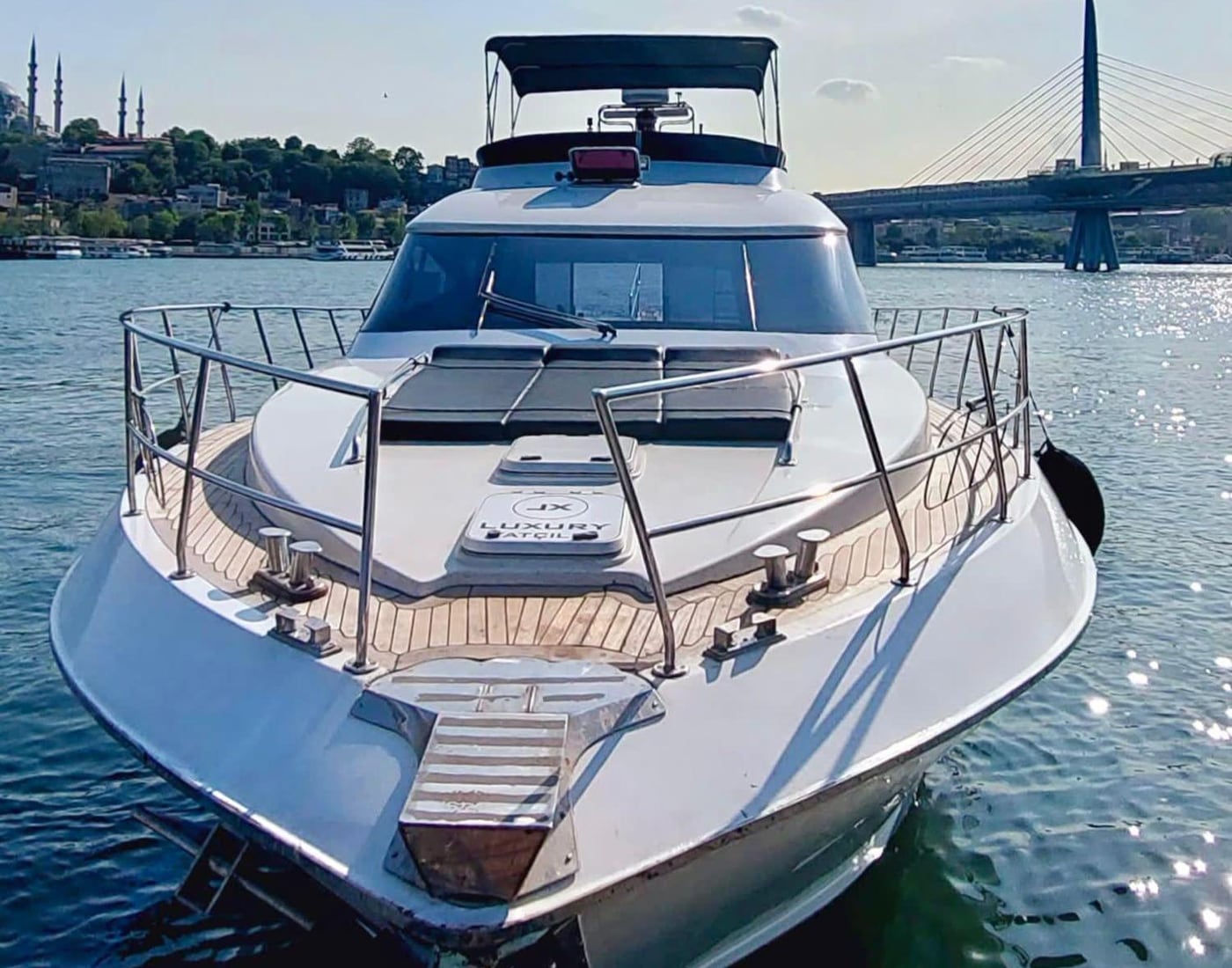 A private boat on the Golden Horn, Istanbul